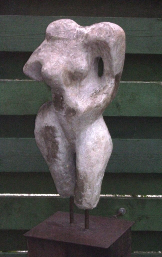 Figuratieve abstracte vrouwen torso, Ophalen, 50 - 100 cm, Beeld, Abstract