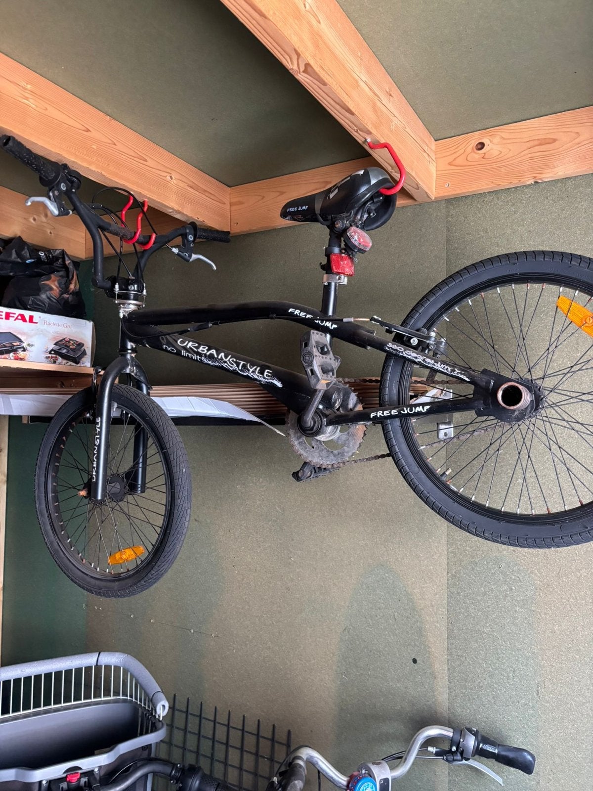 Crossfiets Urbanstyle Free Jump - Zwart, Fietsen en Brommers, Fietsen | Crossfietsen en BMX, Ophalen, Gebruikt, Staal, Velgrem