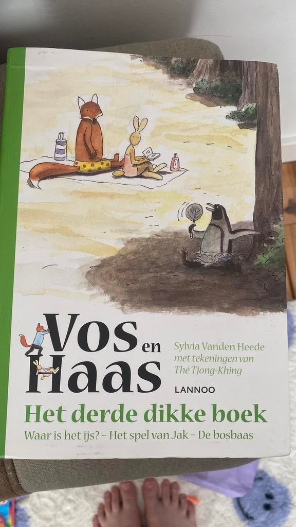 vos en haas het derde dikke boek, Jongen of Meisje, Ophalen of Verzenden, Zo goed als nieuw, Voorleesboek