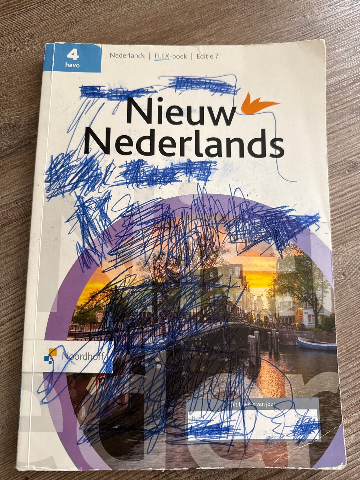 Nieuw Nederlands 4 havo FLEX-boek Editie 7, Ophalen, Gelezen, HAVO, Nederlands
