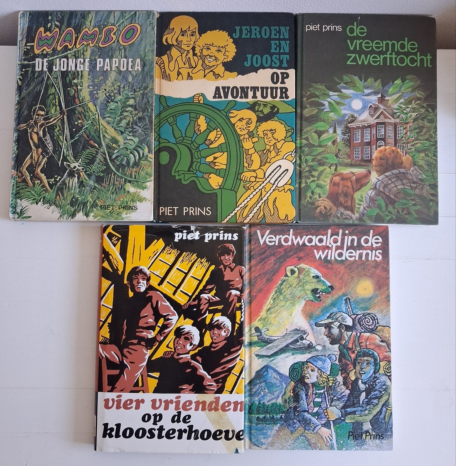Piet Prins  Boekenpakket 5 stuks, Ophalen of Verzenden, Piet Prins