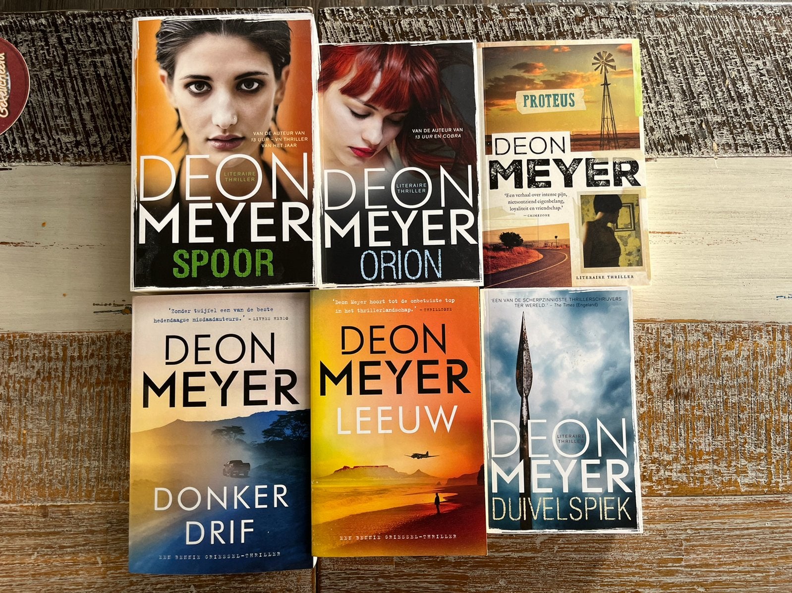Deon Meyer boeken (6), Boeken, Ophalen of Verzenden, Zo goed als nieuw