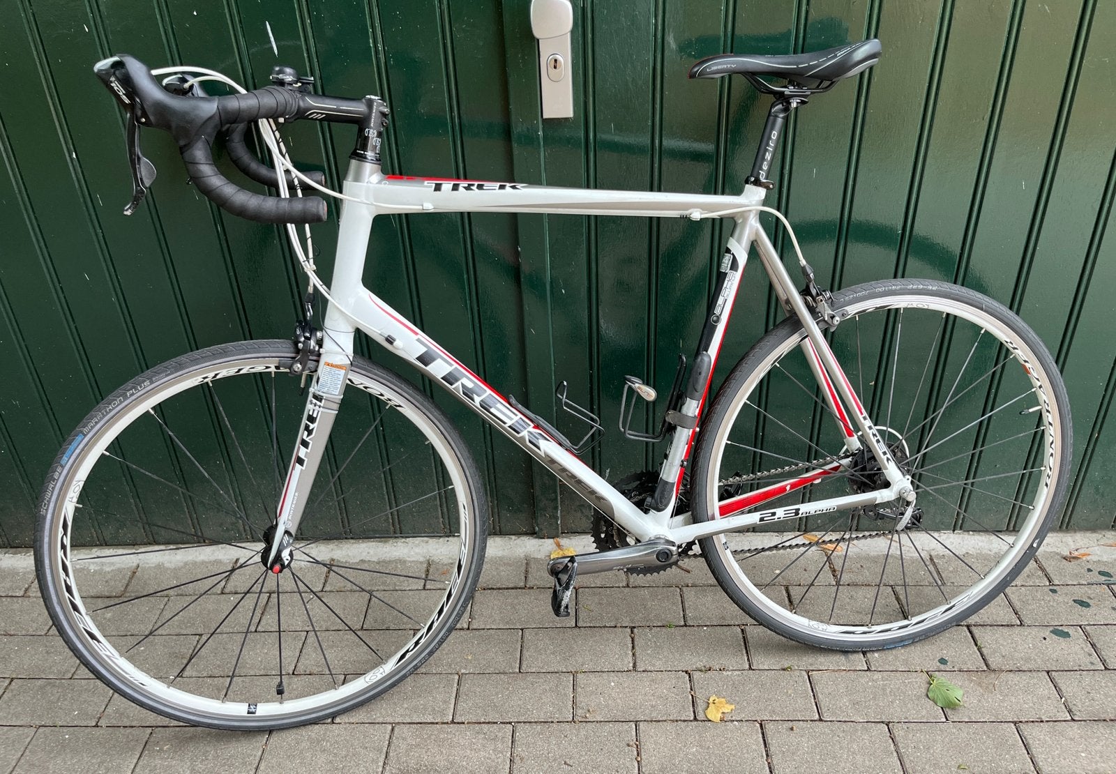 Racefiets Trek 2.3 Maat 64 Shimano 105, Fietsen en Brommers, Fietsen | Racefietsen, Gebruikt, Aluminium, 61 tot 65 cm, Meer dan 20 versnellingen