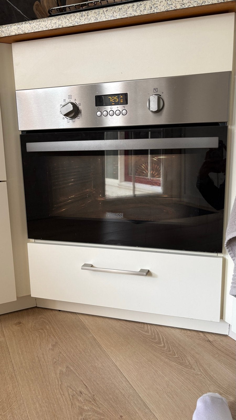 Zanussi Inbouw oven, Witgoed en Apparatuur, Ophalen, Gebruikt, Hete lucht, Zanussi