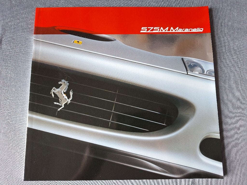 Brochure FERRARI 575M Maranello - No. 1804/02, Verzenden, Gelezen, Ferrari