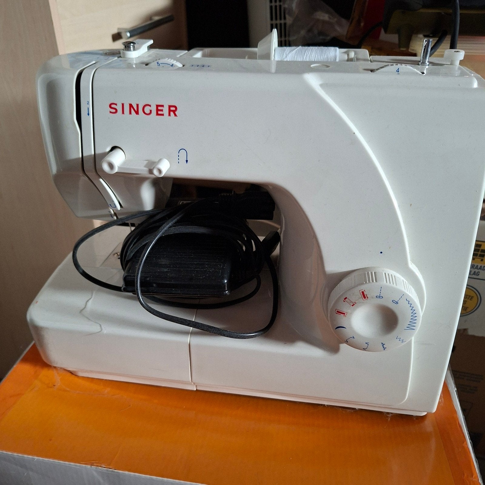 singer naaimachine, Ophalen, Naaimachine, Singer
