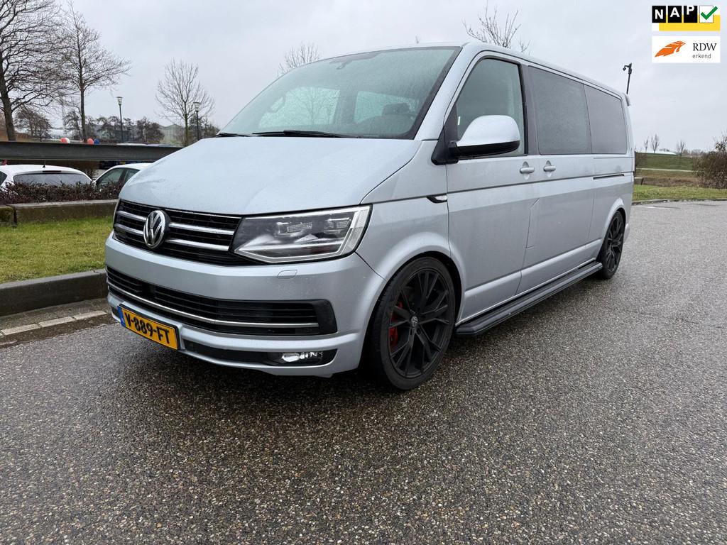Volkswagen Transporter 2.0 TDI L2H1 DC Highline * APK * NAP, Gebruikt, Euro 6, Diesel, 204 pk