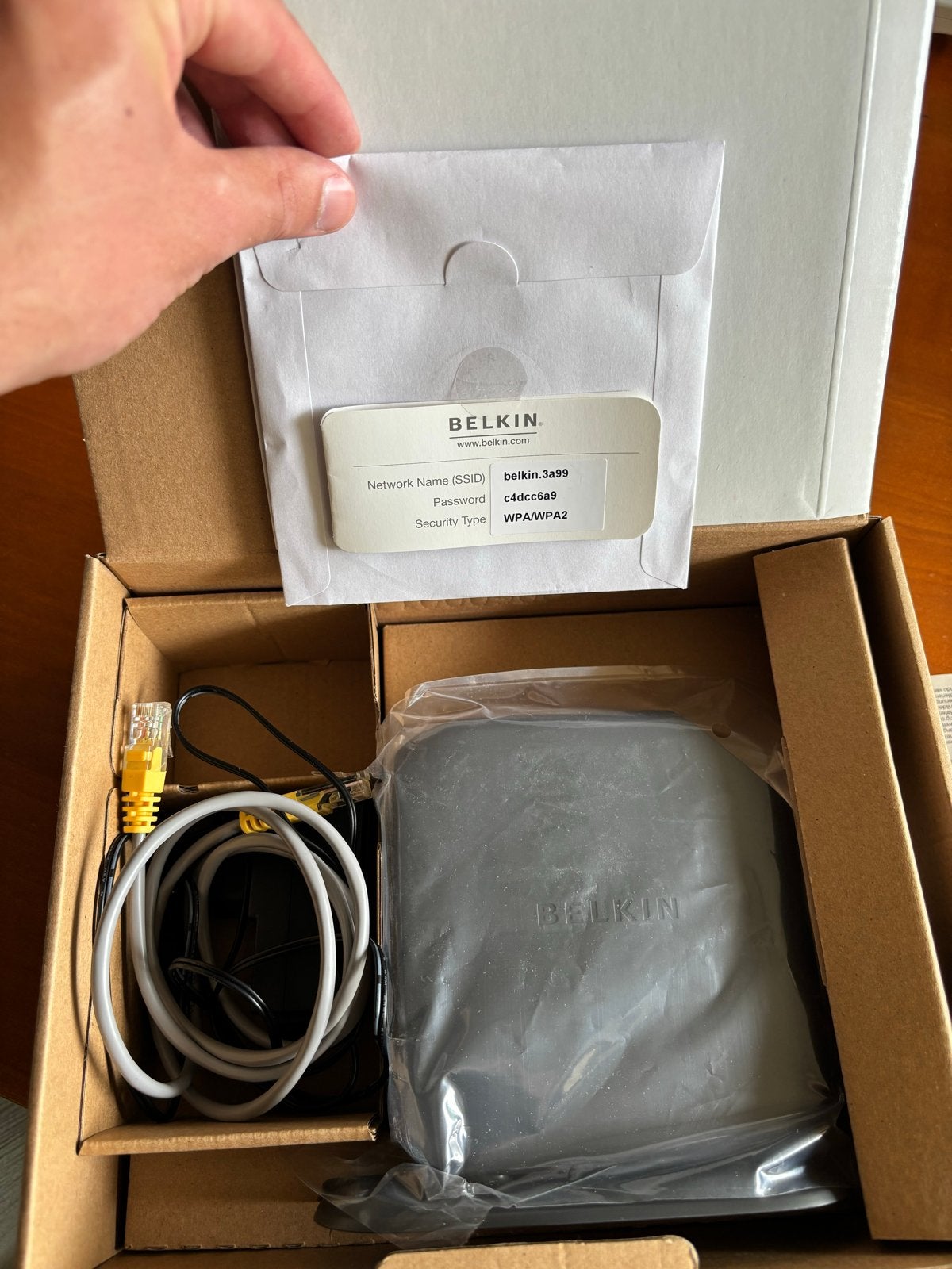 Belkin Surf Wireless Router N150 - Nieuw in doos, Ophalen of Verzenden, Nieuw, Router