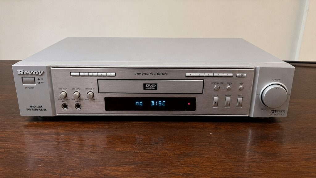 Revoy 2200 DVD-speler Dolby Digital | Karaoke | Compleet, Ophalen, Gebruikt, Dvd-speler, Overige merken