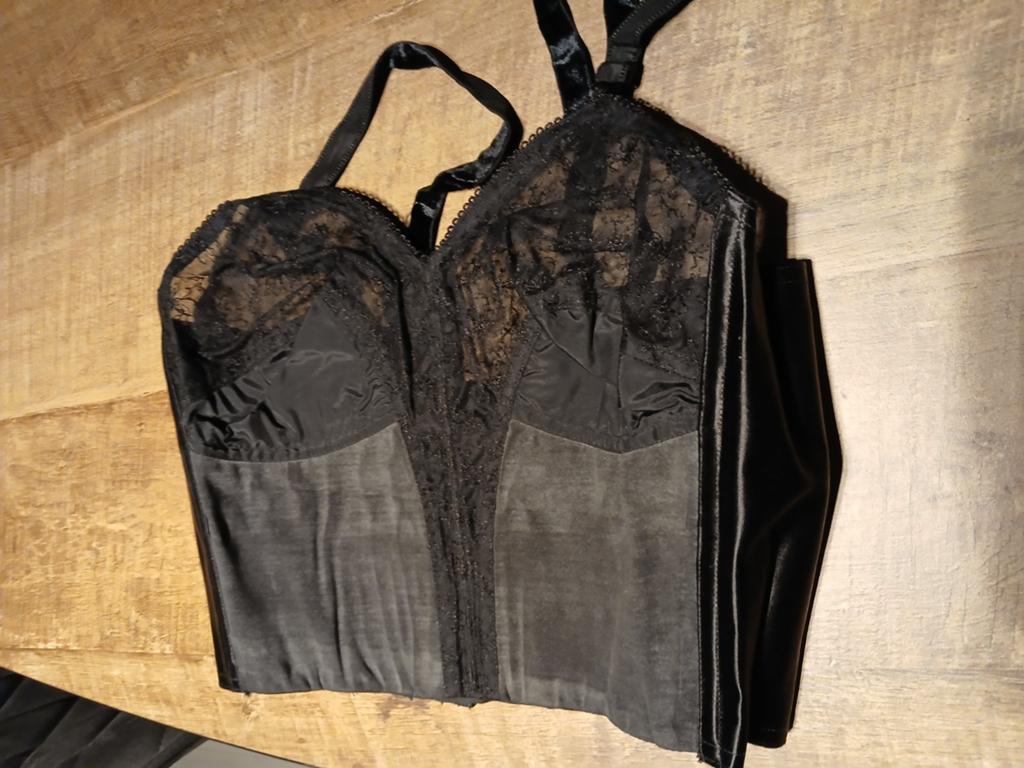 Coron Zwart Corset Maat 44, Coron, Ophalen of Verzenden, Zwart, Body of Korset