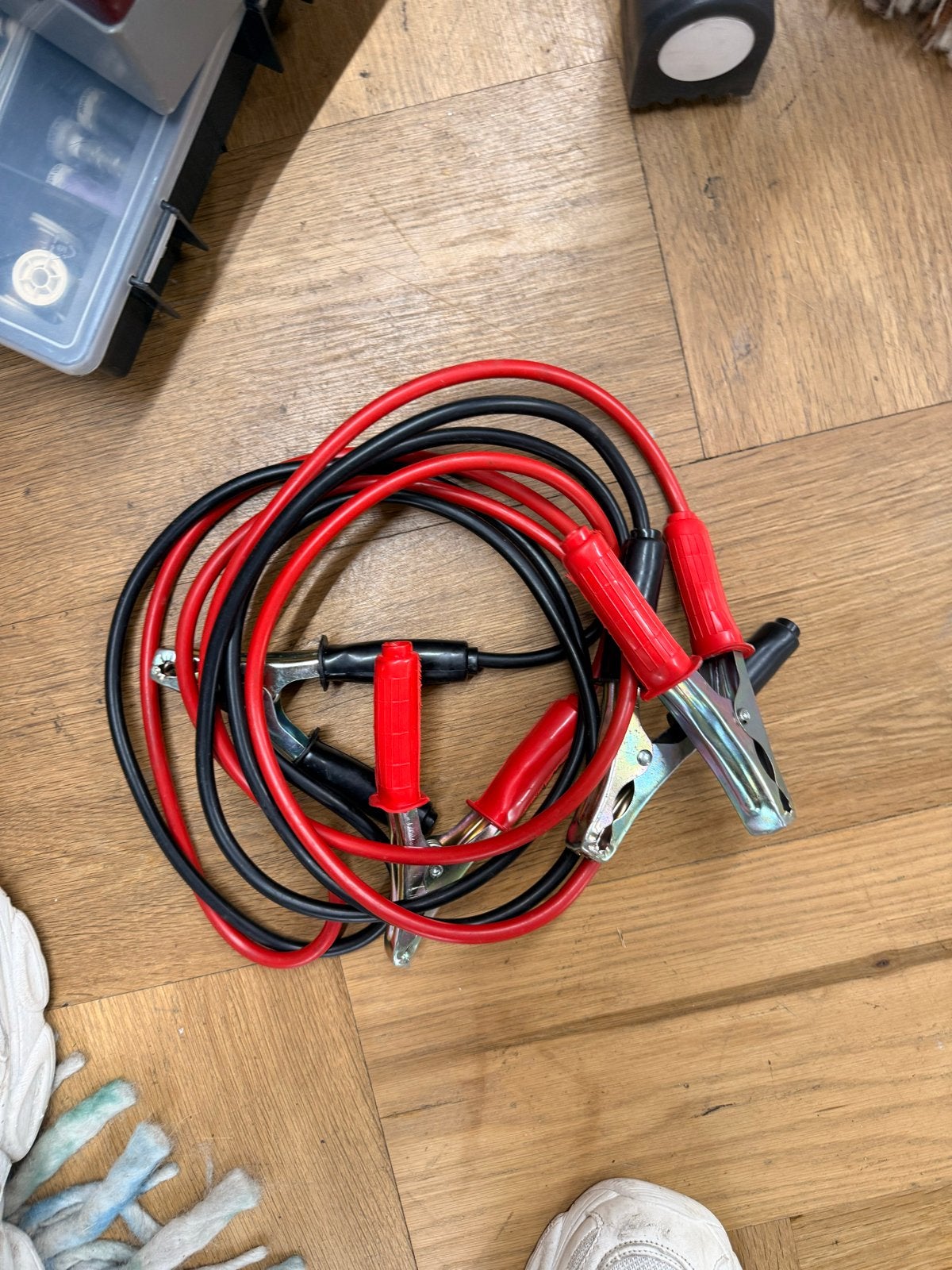 Startkabels voor auto of motor, Ophalen, Gebruikt