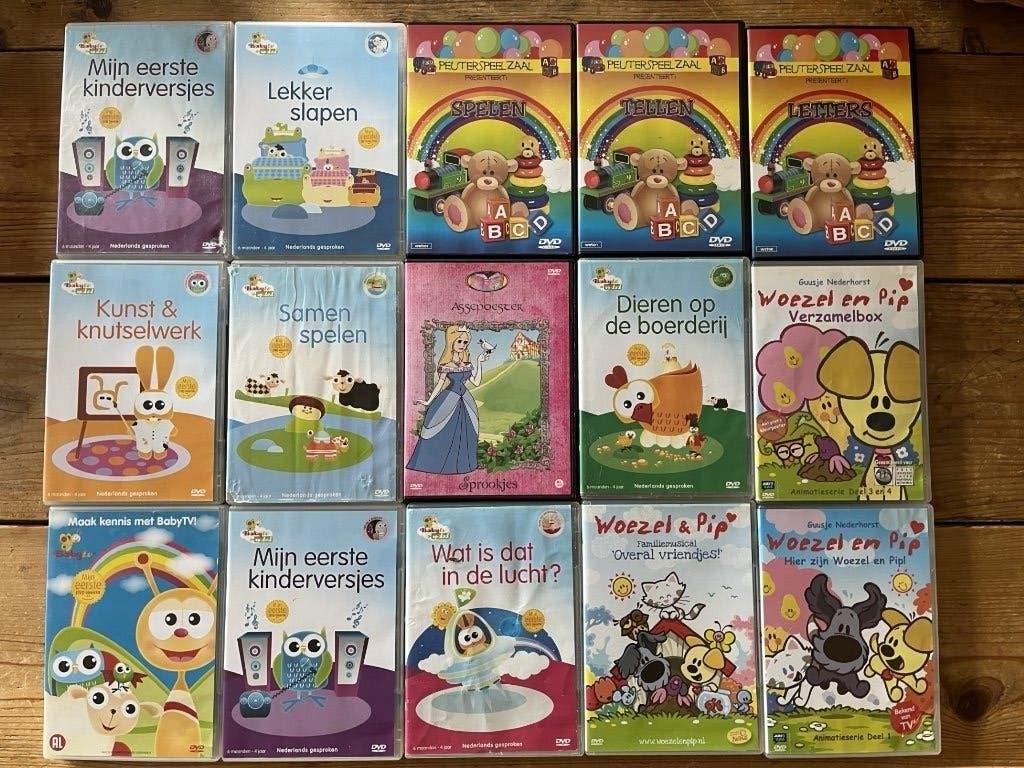 dvd's voor kleine kinderen, Vanaf 6 jaar, Ophalen, Gebruikt, Overige typen