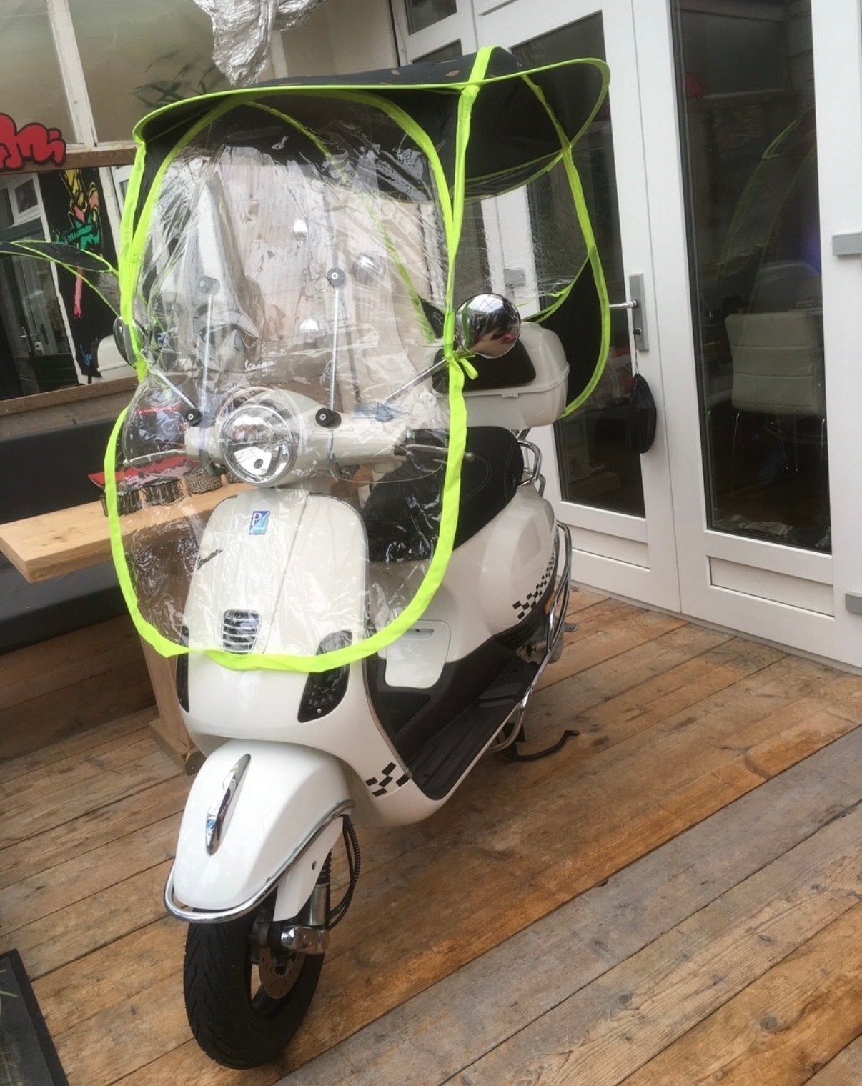 Regenkap voor scooter en scootmobiel, Ophalen of Verzenden, Nieuw, Kap, Overige merken