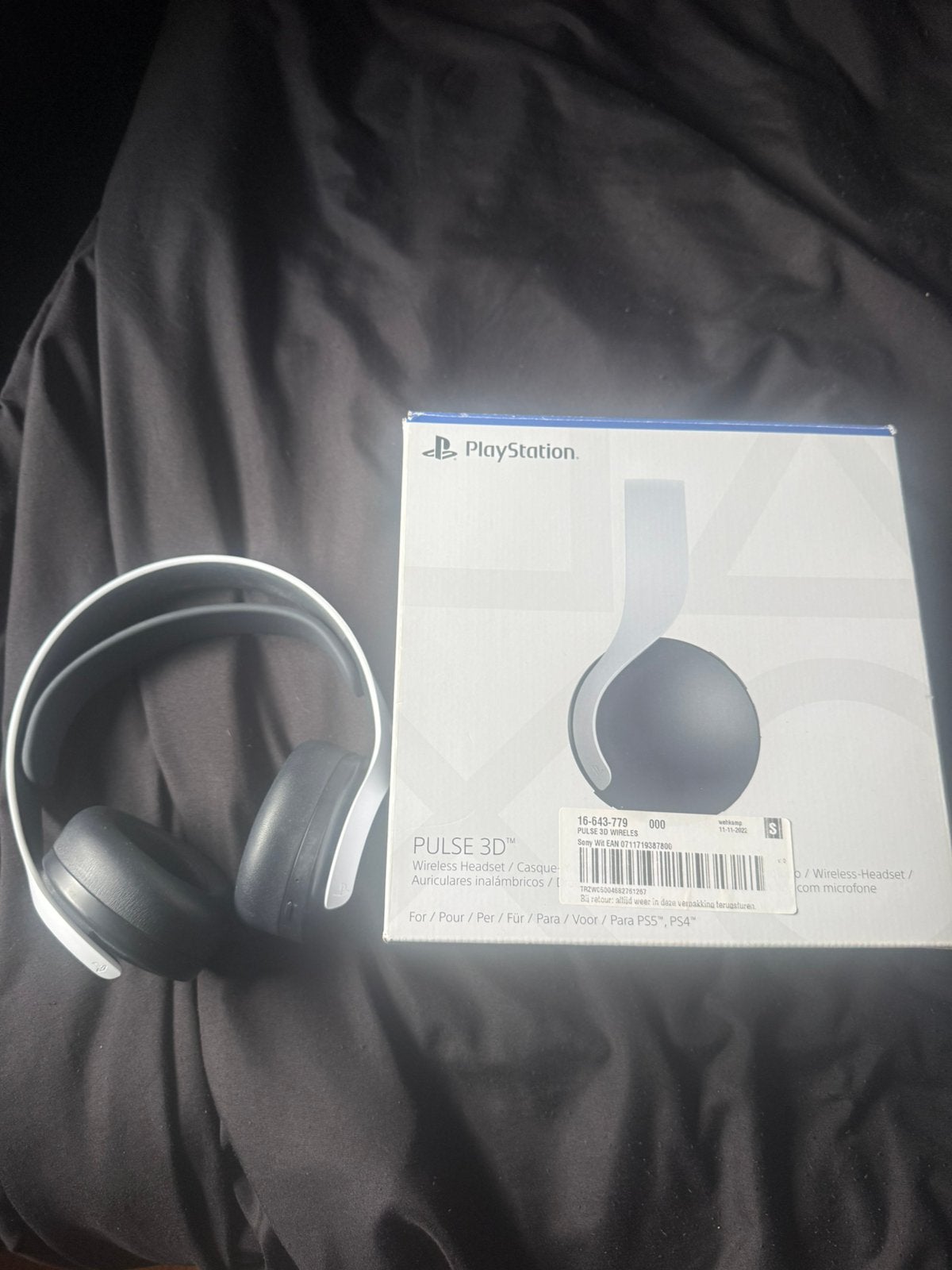 PlayStation Pulse 3D Draadloze Headset – PS5, Audio, Tv en Foto, Koptelefoons, Gaming, Draadloos, Ophalen of Verzenden, Zo goed als nieuw