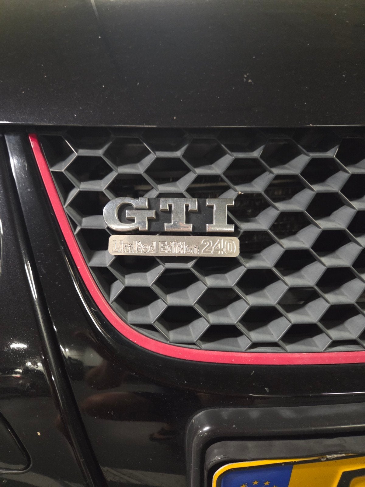Golf GTI Limited edition 240 bouwjaar 2009, Auto's, Stof, Zwart, Zwart, Handgeschakeld
