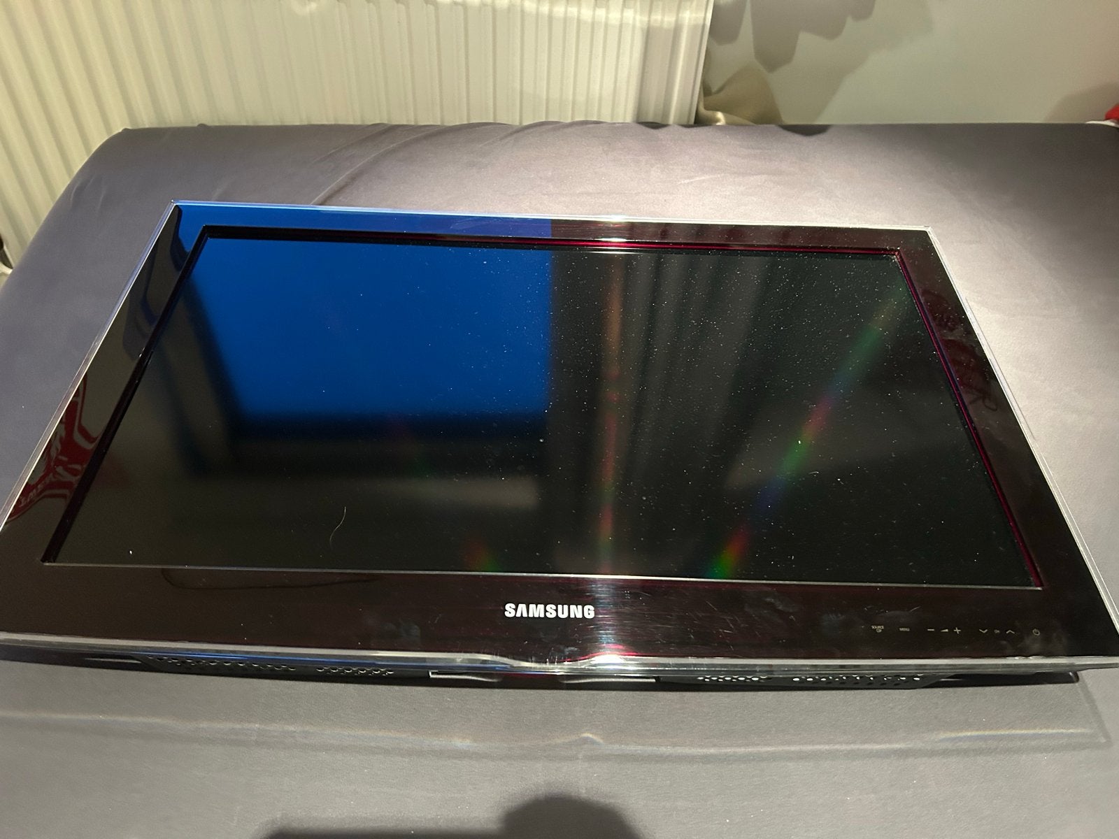 Samsung LE32D450G1W 32 inch LCD TV met muurbeugel, Ophalen, Gebruikt, 80 tot 100 cm, Samsung