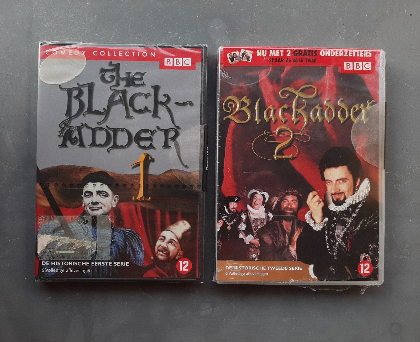 The Blackadder & Blackadder 2 DVD Boxsets - BBC Comedy, Cd's en Dvd's, Engels, Nederlands, Seizoen 1, Ophalen of Verzenden
