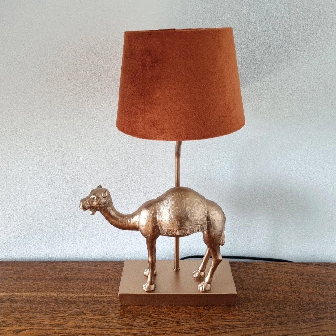 Dromedaris kameel lamp, Ophalen of Verzenden