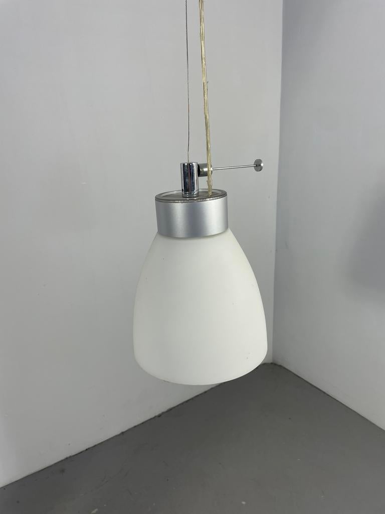 1x Design Hanglamp Melkglas, Ophalen, Gebruikt, X, Minder dan 50 cm
