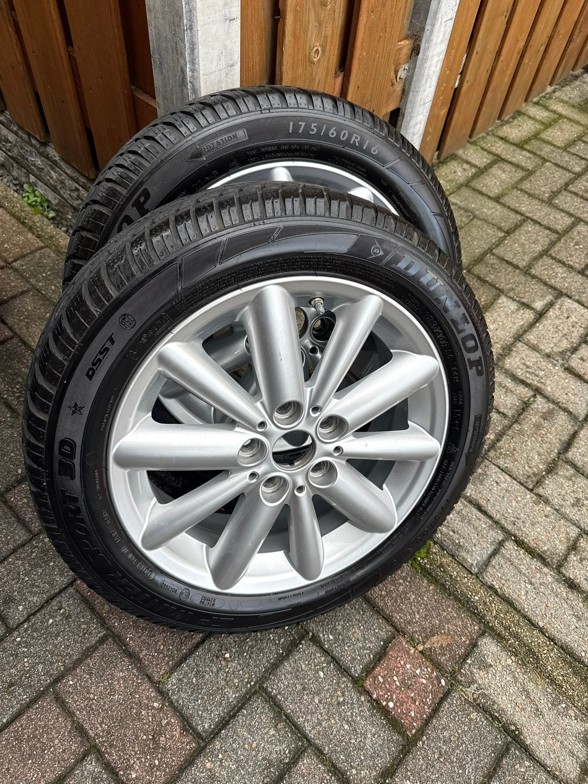 Originele Mini Cooper F55 F56 F57 winterwielen 16” 5x112, Ophalen, Gebruikt, 16 inch, 175 mm