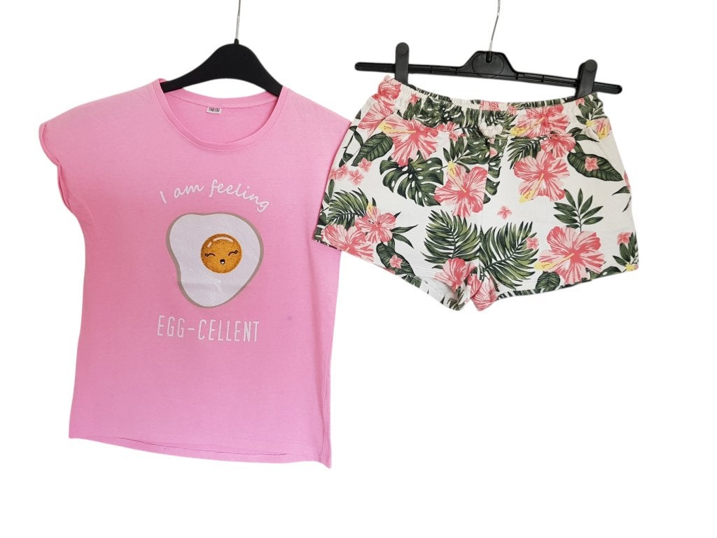 Super leuk shirt I am feeling EGG-CELLENT maat 146-152., Kinderen en Baby's, Kinderkleding | Maat 146, Ophalen of Verzenden, Zo goed als nieuw