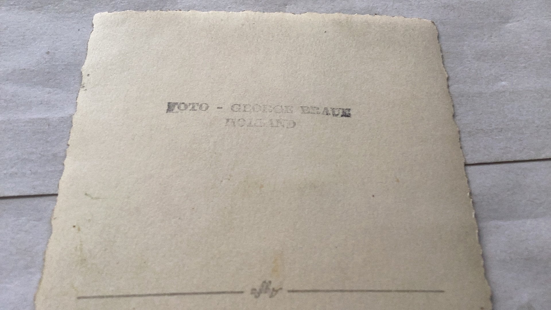 Vrouw echte fotokaart jaren 30 -40, Ophalen of Verzenden, Voor 1940, Zo goed als nieuw