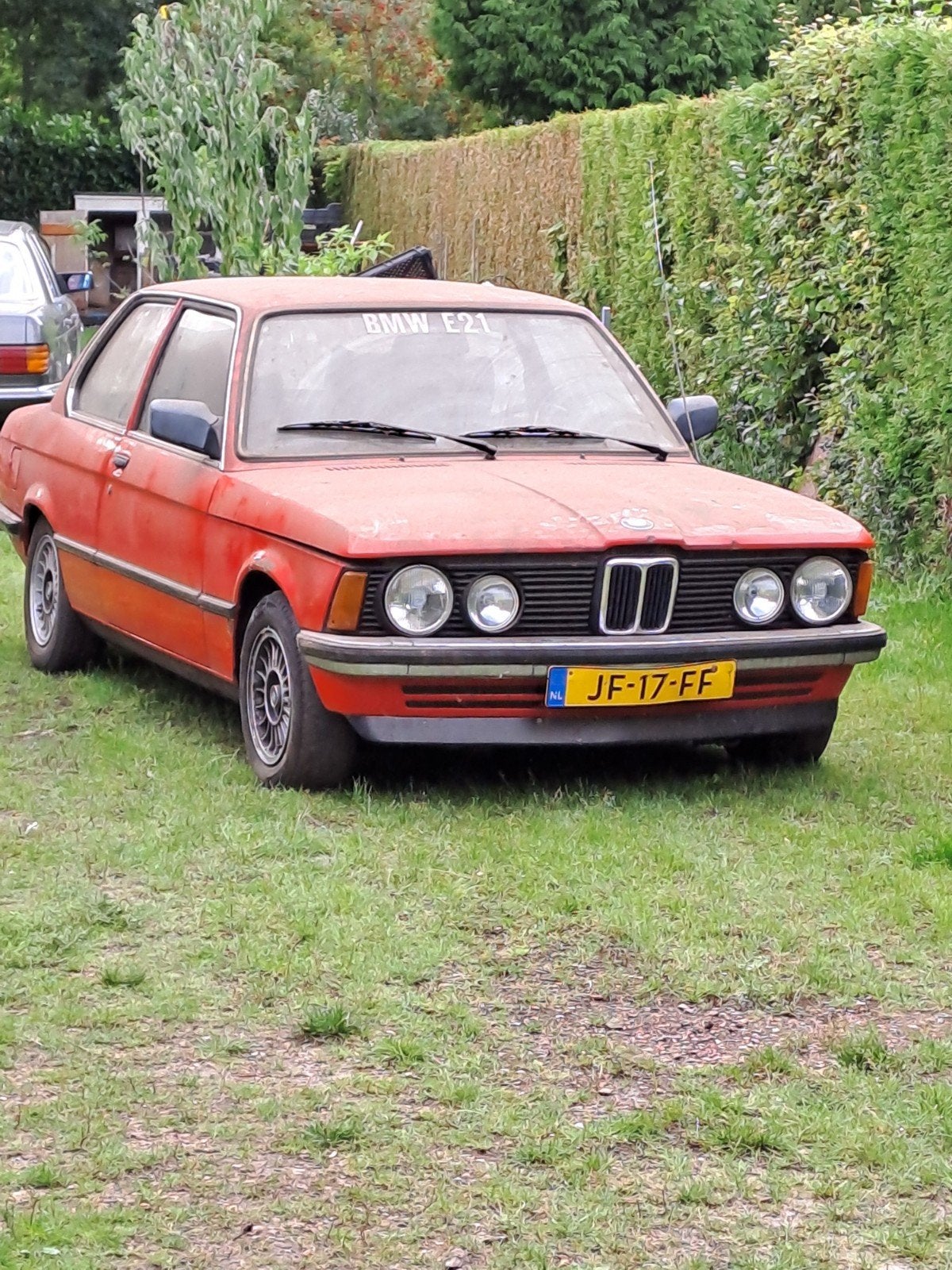 BMW 3-Serie 1.6 315 1982 Rood E21, Auto's, Zwart, Origineel Nederlands, Handgeschakeld, Particulier