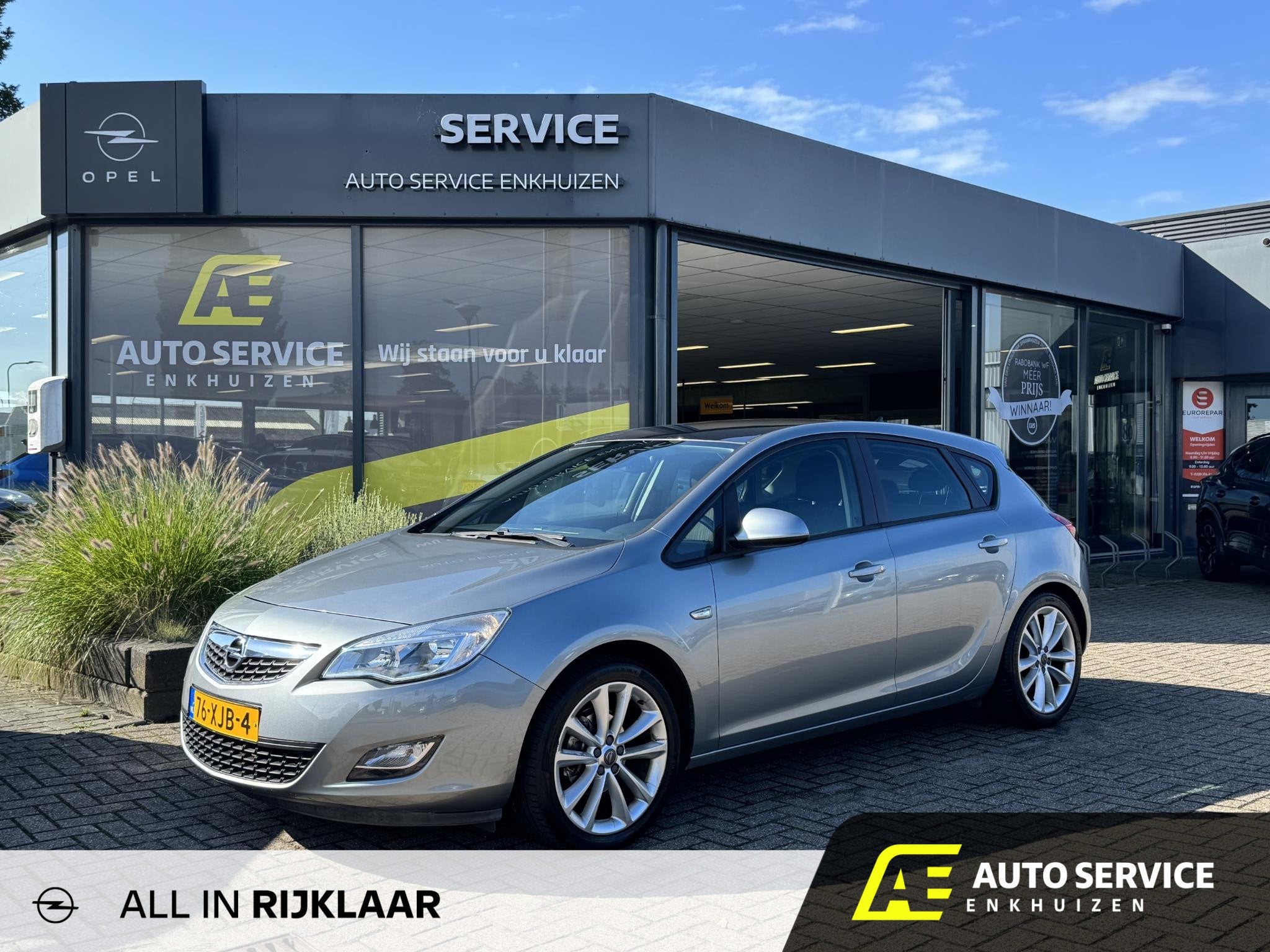 Opel Astra 1.4 Turbo Navi Edition 3 MND garantie incl beurt-, Voorwielaandrijving, Stof, Gebruikt, 4 cilinders