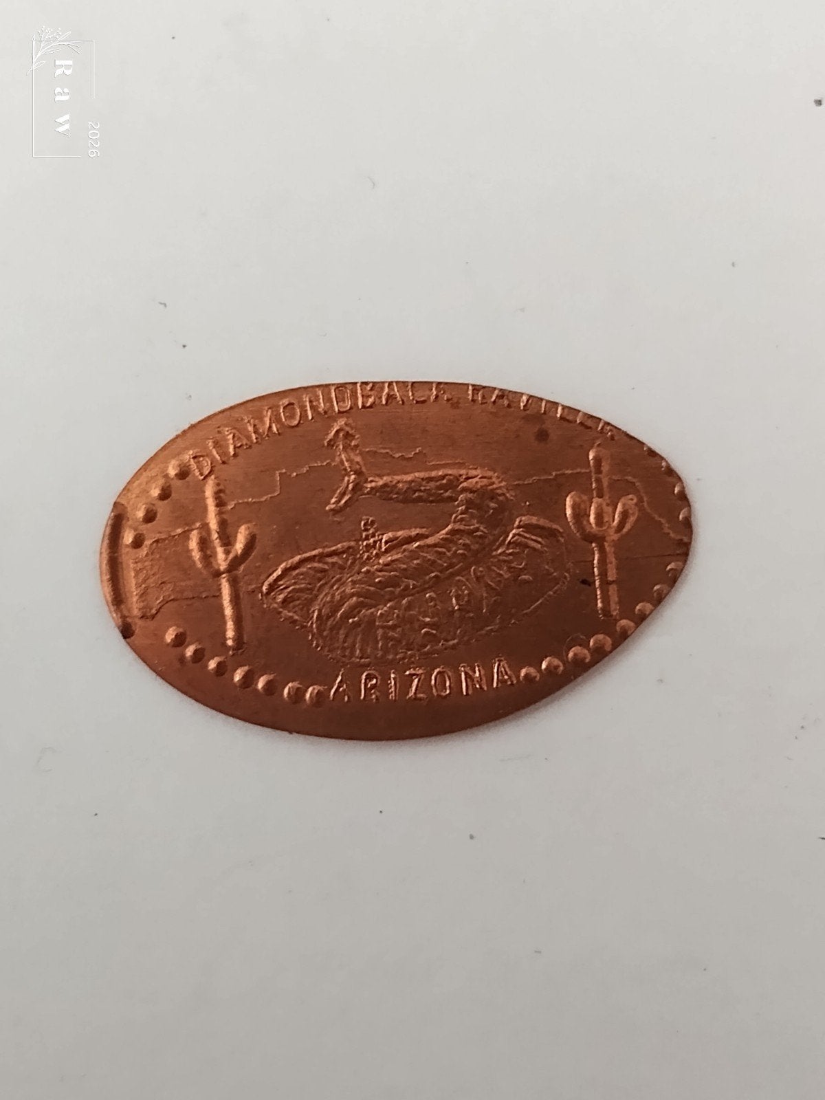 Pressed Penny Arizona, Ophalen of Verzenden, Overige materialen