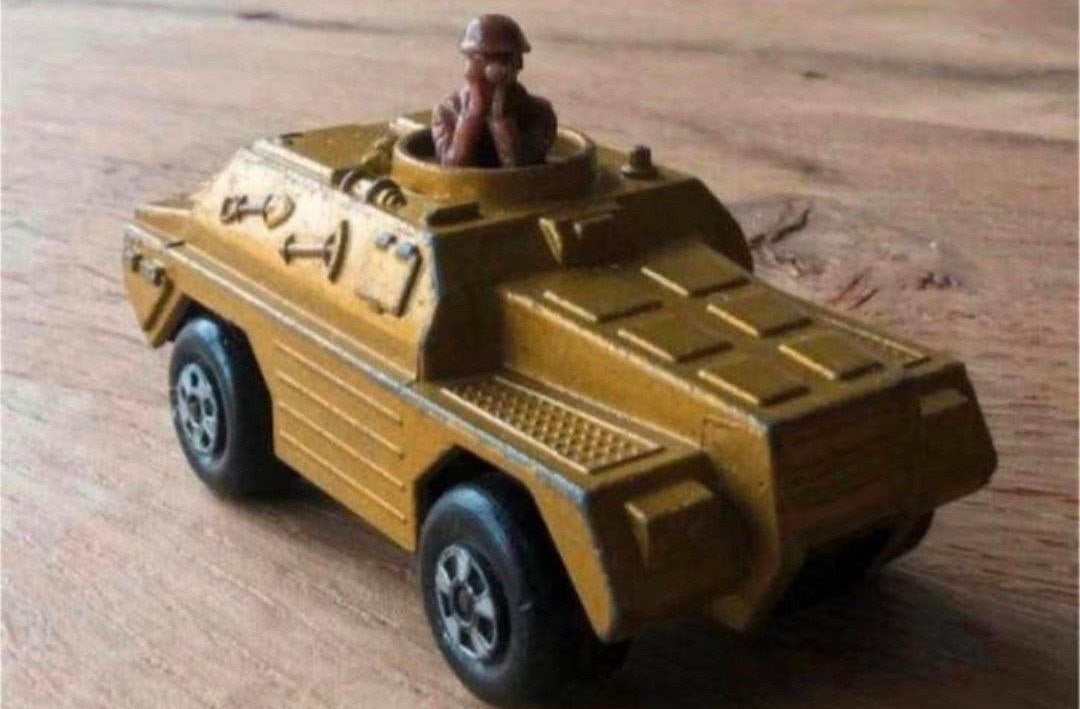 Matchbox No. 28 Stoat (1973) –Lesney England– 1-75 Superfast, Ophalen of Verzenden, Gebruikt, Overige typen