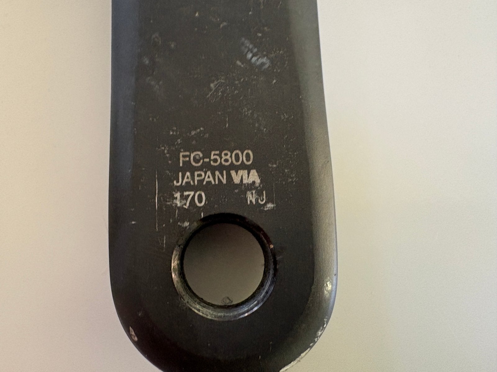 shimano 105 FC-5800 crank links 170mm, Crankstel of Pedalen, Gebruikt, Shimano 105, Ophalen of Verzenden