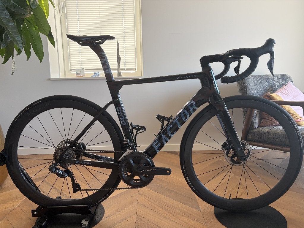Factor Ostro VAM (gen 1) Ultegra di2, 54, Gebruikt, Carbon, Heren, Meer dan 20 versnellingen