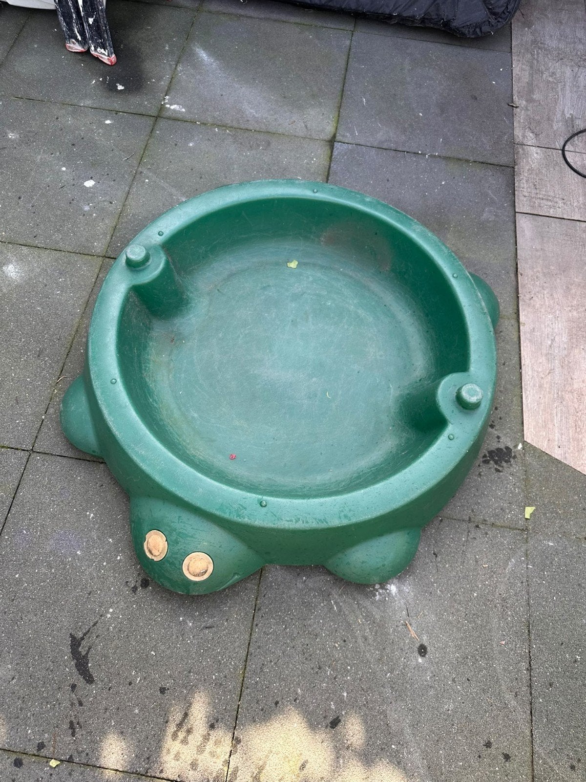 Little Tikes Schildpad Zandbak met Deksel, Ophalen, Gebruikt