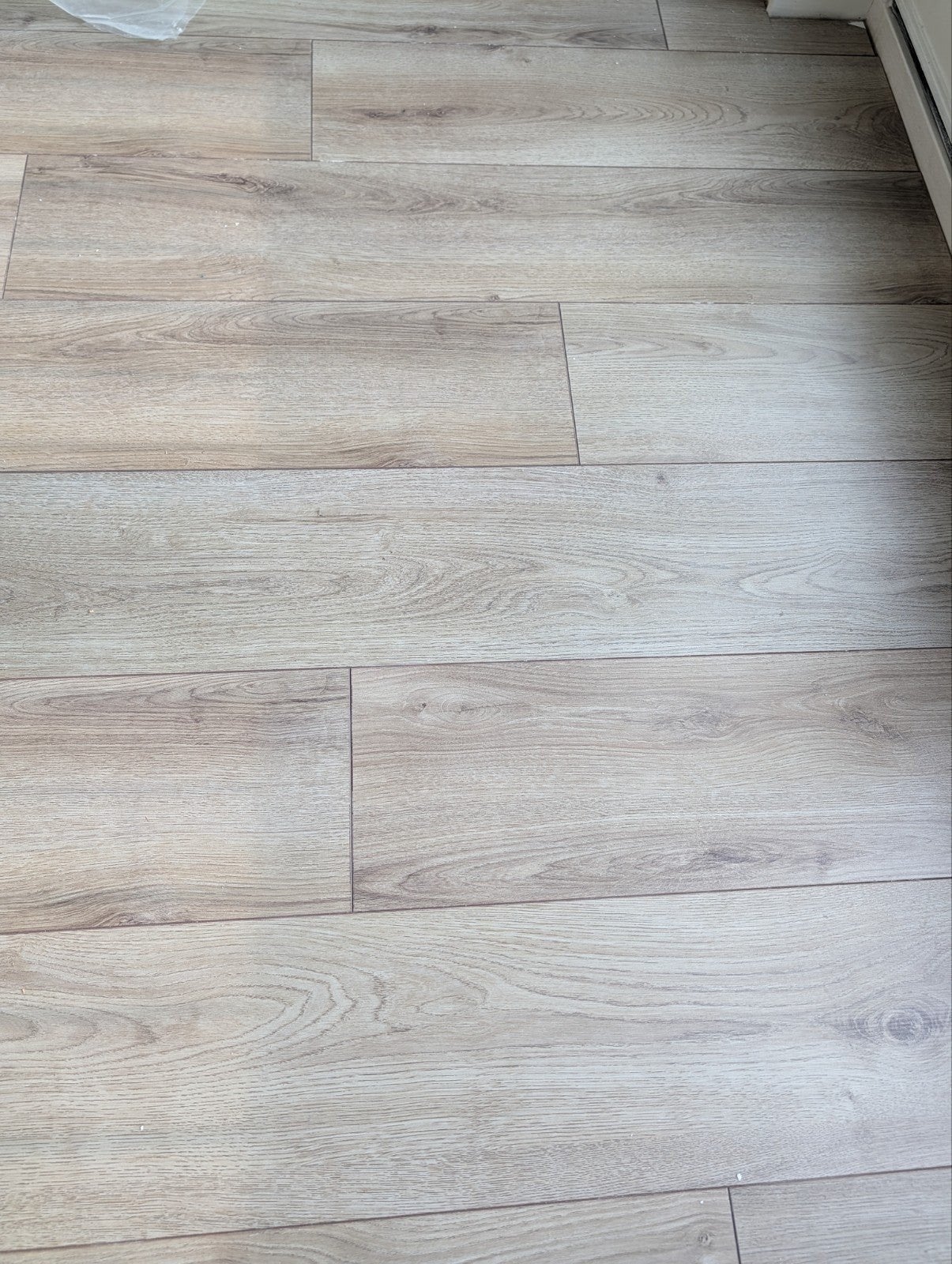 Krono Swiss 8mm Laminaat - Licht Eiken Look, Ophalen, Gebruikt, 50 tot 150 cm, 10 m² of meer