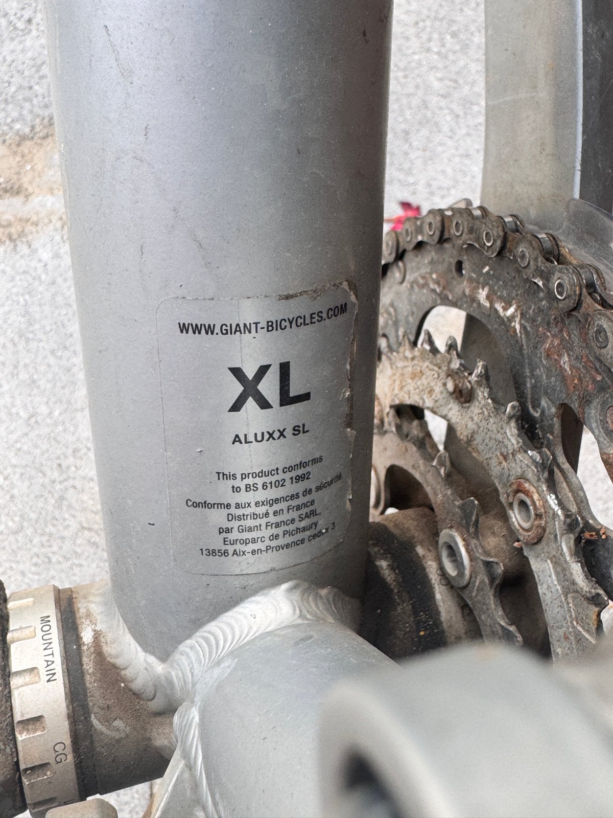 Giant ALUXX SL Mountainbike - XL Frame, Shimano Deore LX, Ophalen, Gebruikt, 57 cm of meer, Giant