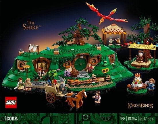 LEGO Icons 10354 The Shire Lord of the Rings NIEUW, Lego, Nieuw, Ophalen of Verzenden, Compleet
