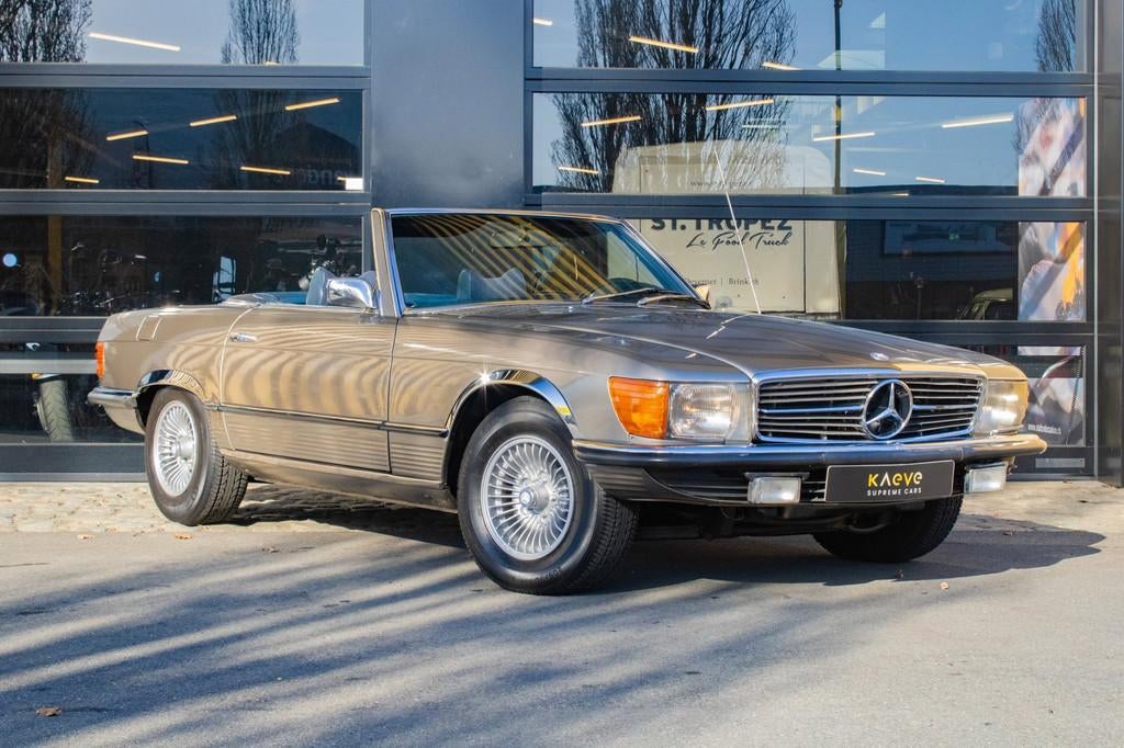 Mercedes-Benz 350 SL roadster, Achterwielaandrijving, Gebruikt, 8 cilinders, 4 stoelen