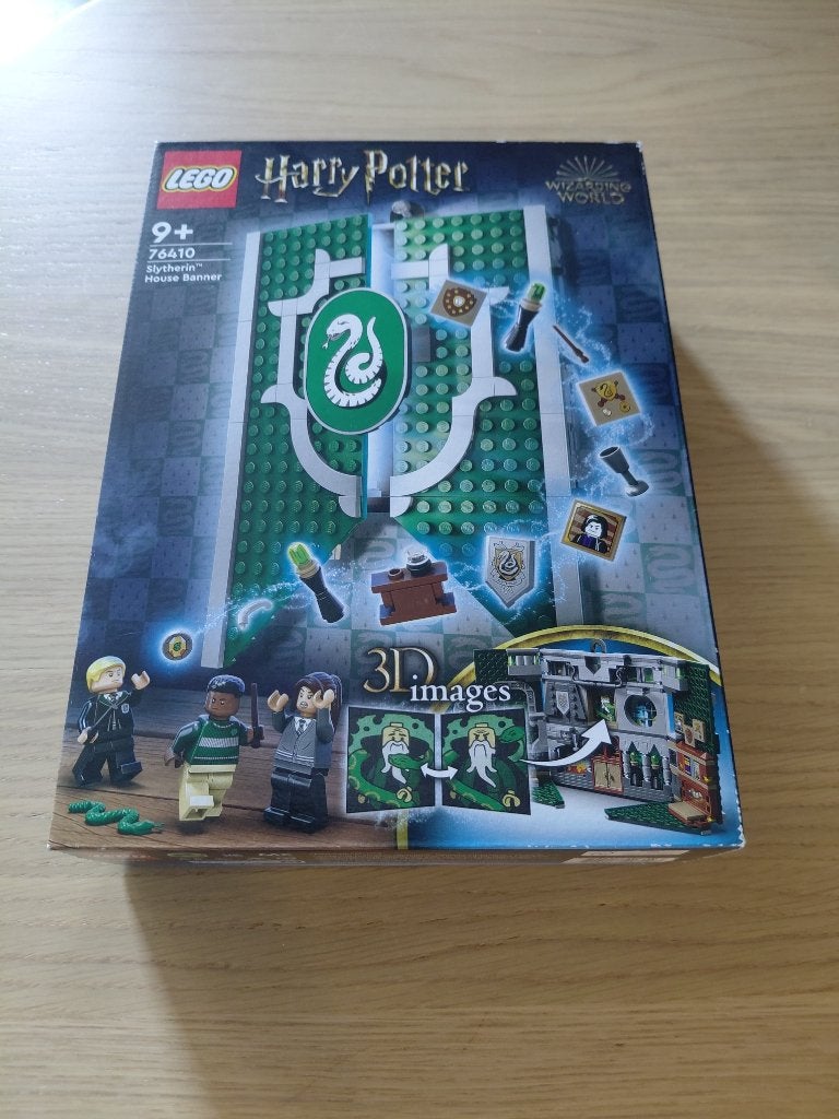 lego harry potter 76410 slytherin house banner, Lego, Ophalen of Verzenden, Complete set, Ongeopend/sealed