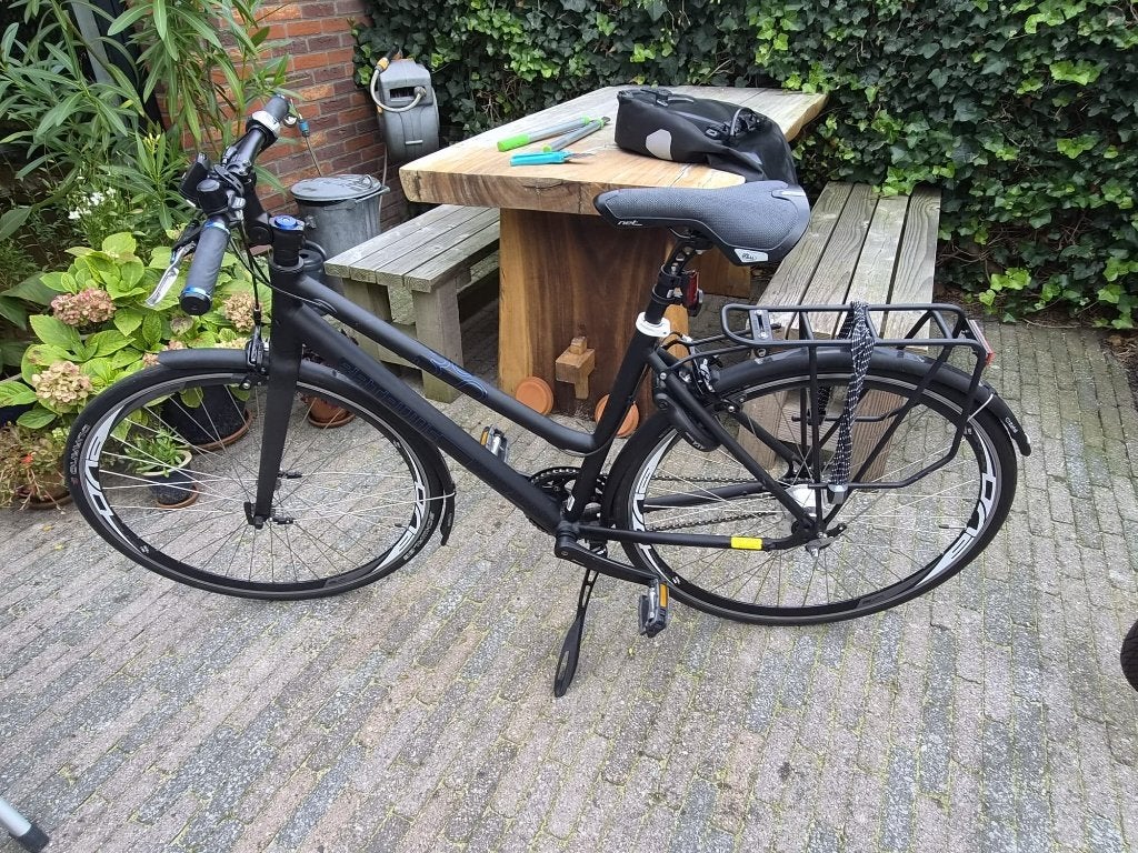 Dames fiets Batavus, Gebruikt, Velgrem, 47 tot 50 cm, Versnellingen