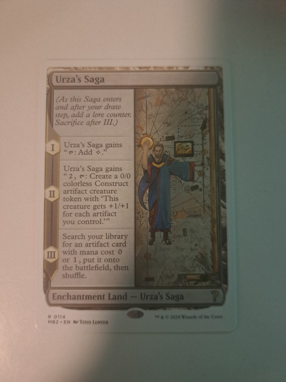 Urza Saga, Ophalen of Verzenden, Zo goed als nieuw