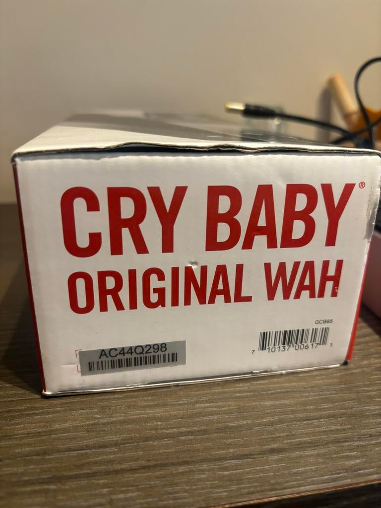 Dunlop crybaby GCB95 & 105Q bass wah, Ophalen of Verzenden, Zo goed als nieuw