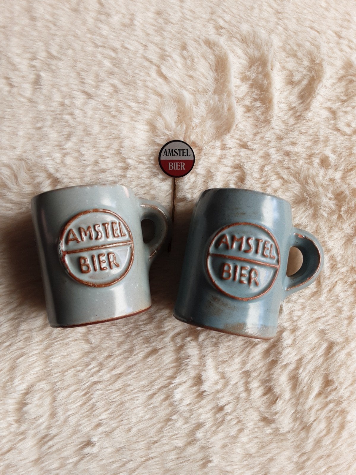 AMSTEL BIER , ( MINI BIER PULLEN ), Ophalen of Verzenden, Amstel