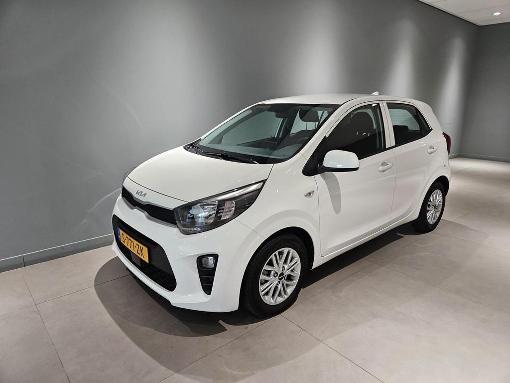 KIA Picanto 1.0 DPi 67pk 4-zits DynamicLine Airco/ Cruise/ L, Voorwielaandrijving, 12 maanden, Stof, Gebruikt