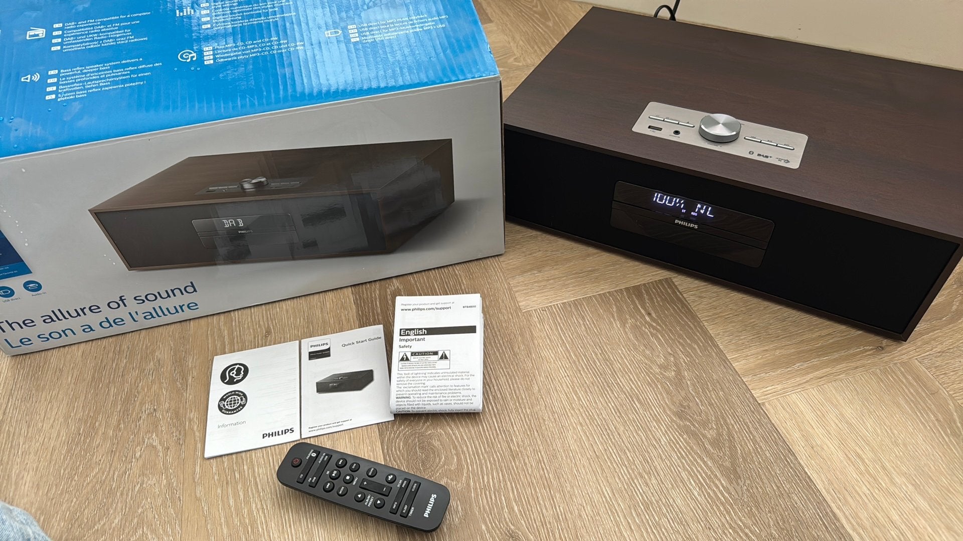 Philips DAB+ micro music system BTB4800/12, Ophalen of Verzenden, Nieuw, Radio, Met cd-speler