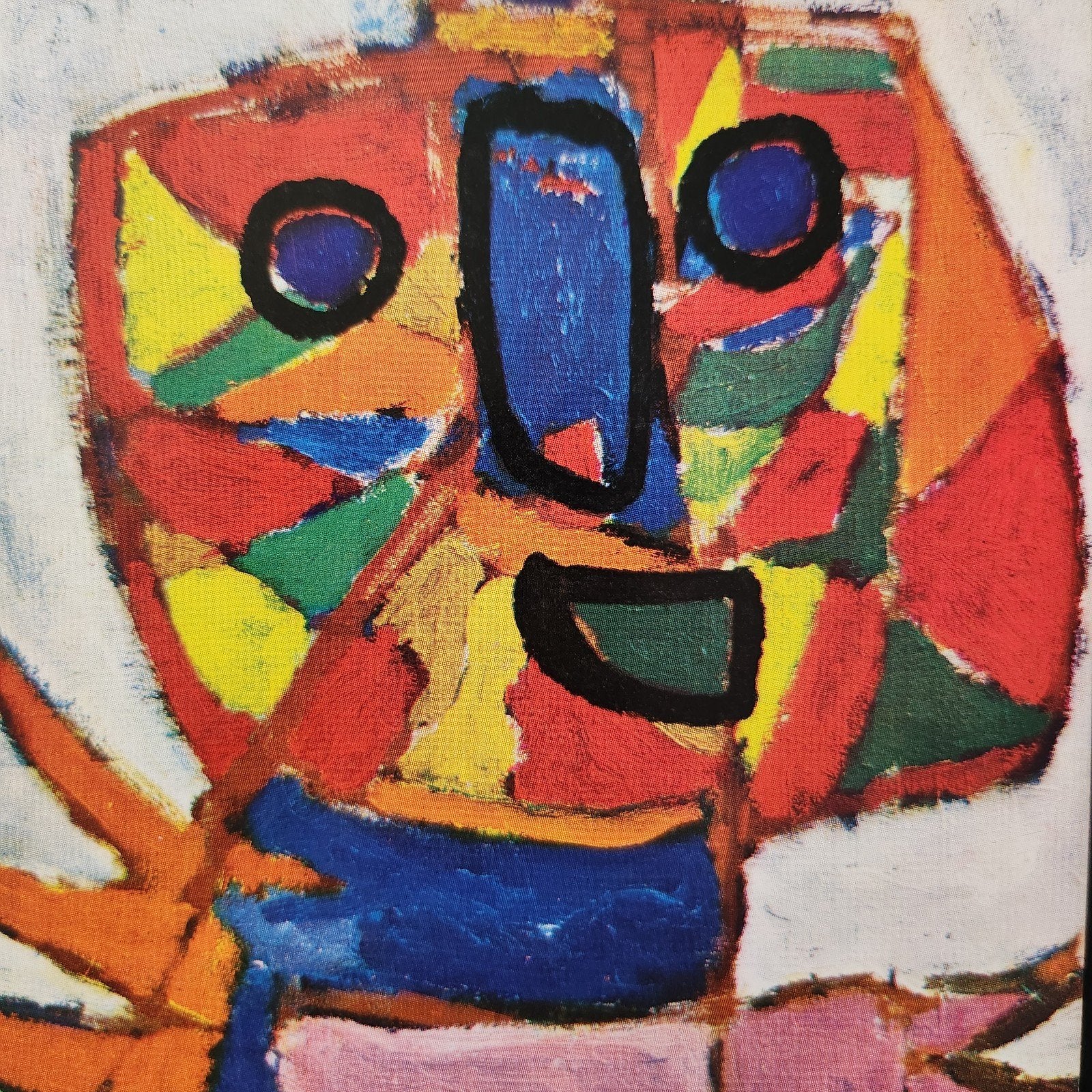 Kunstkaart Karel Appel - Vrijheidsschreeuw 1948, Verzenden, 1960 tot 1980, Ongelopen, Cultuur en Media