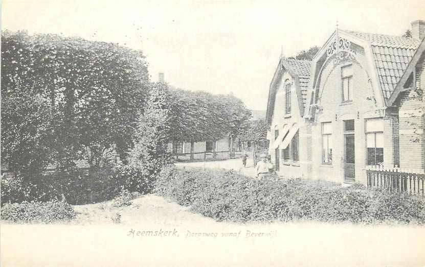 377-022-023 Heemskerk  Reprint, Ophalen of Verzenden, Voor 1920, Noord-Holland