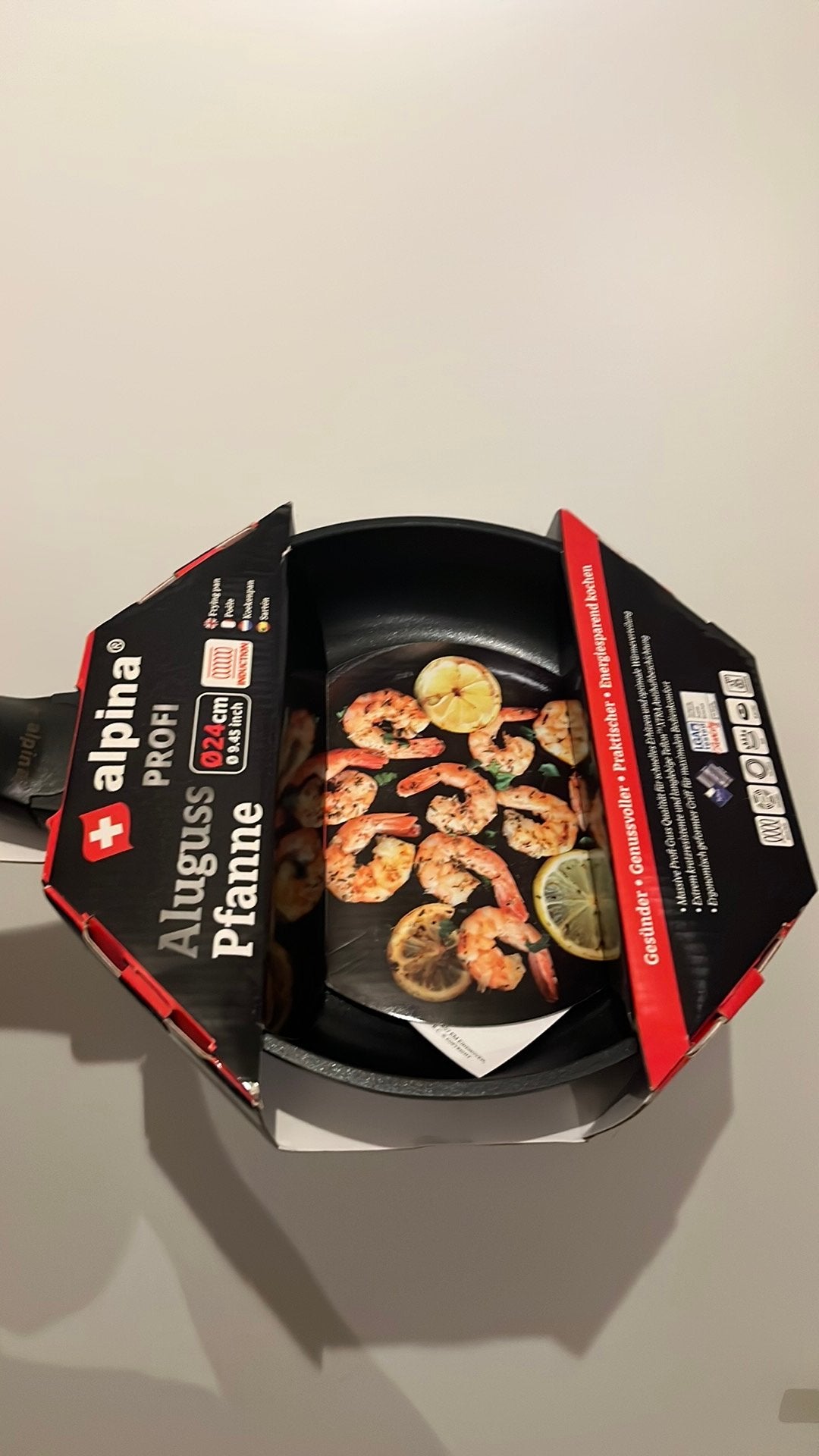 Induction frying pan, Ophalen, Nieuw