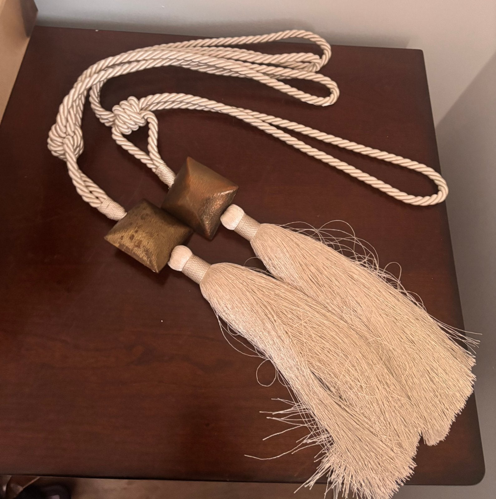 Curtain Tiebacks - pair., Ophalen, Zo goed als nieuw