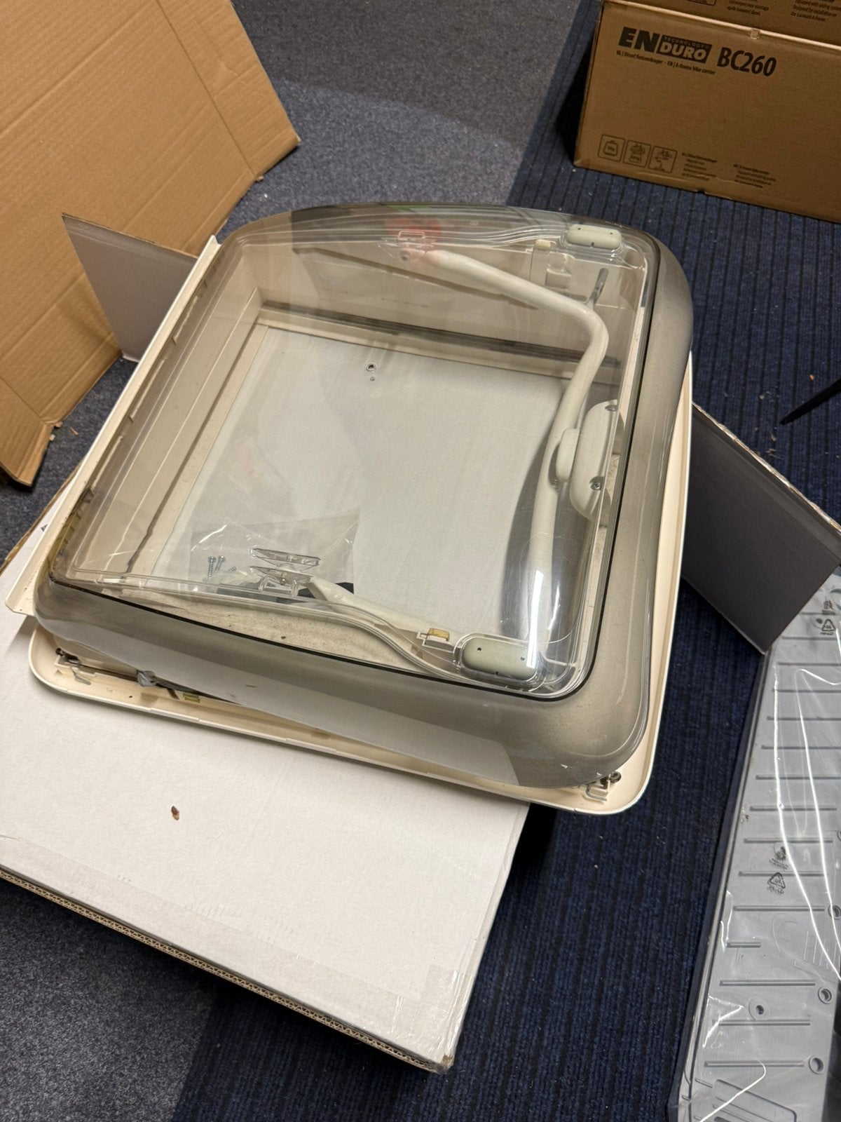 Dakraam 40x 40 inbouw maat, Caravans en Kamperen, Ophalen of Verzenden, Gebruikt