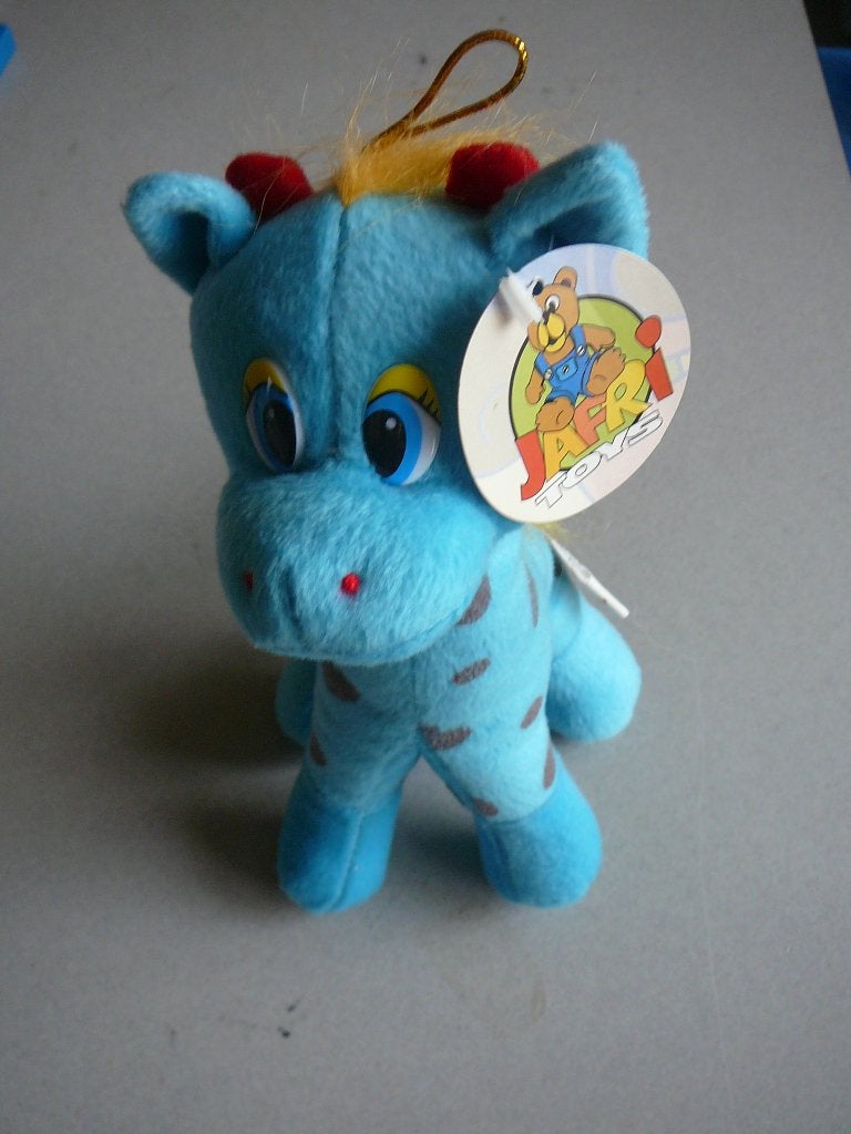 blauw knuffelbeestje Jafri toys, Ophalen of Verzenden, Overige typen